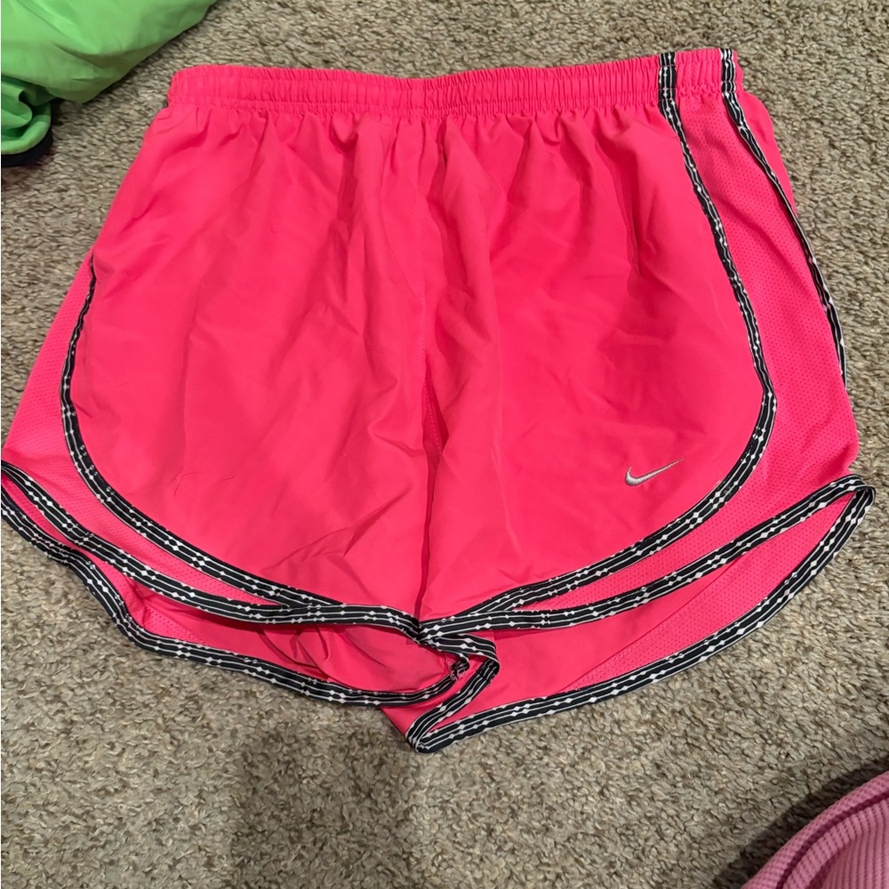 Nike Women's Bright Pink Athletic Shorts